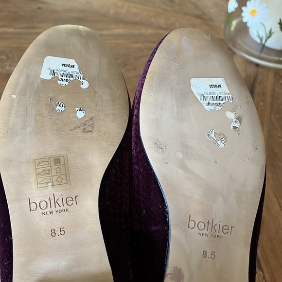 BOTKIER VELVET BALLET FLATS SIZE 8.5 - Picture 7 of 8